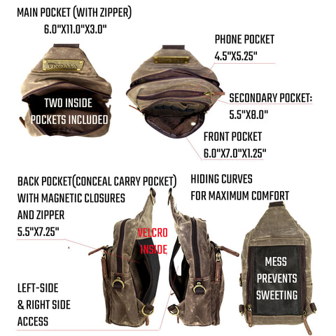 Aware Sling Bag/Backpack-Updated